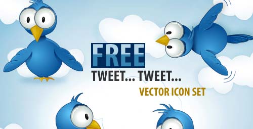 Twitter Icons Set by Productive Dreams