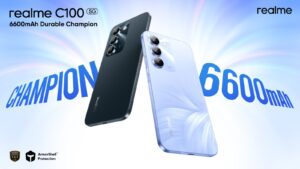 realme разширява серията C в Европа с пускането на новия realme C100 5G